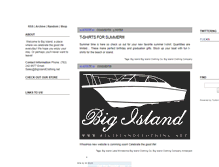 Tablet Screenshot of bigislandclothingco.com
